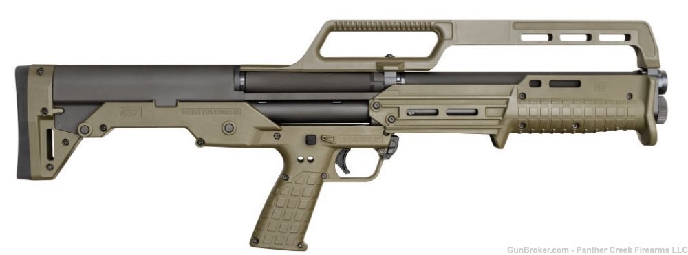 KelTec KS7 OD Green 12 Gauge Pump Bullpup Shotgun-img-1