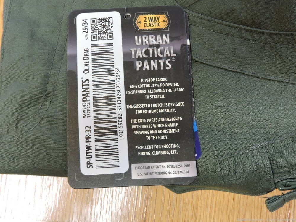 Helikon-Tex Women's UTP Urban Tactical Pants Olive Drab Ripstop-img-2