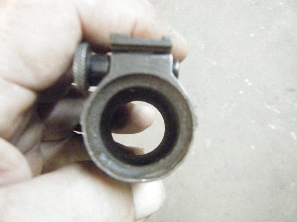 original 1903 Springfield rear sight collar and complete sight assembly-img-3