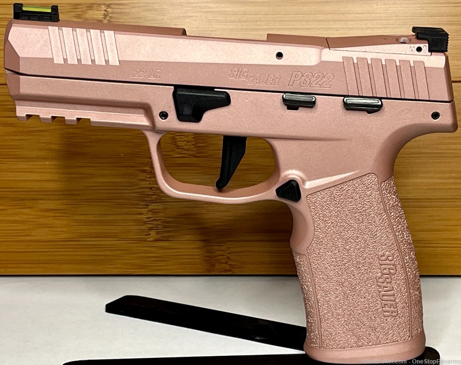 Sig Sauer P322 Rose Gold 22LR Rimfire Pistol 322C-BAS-RG-img-0