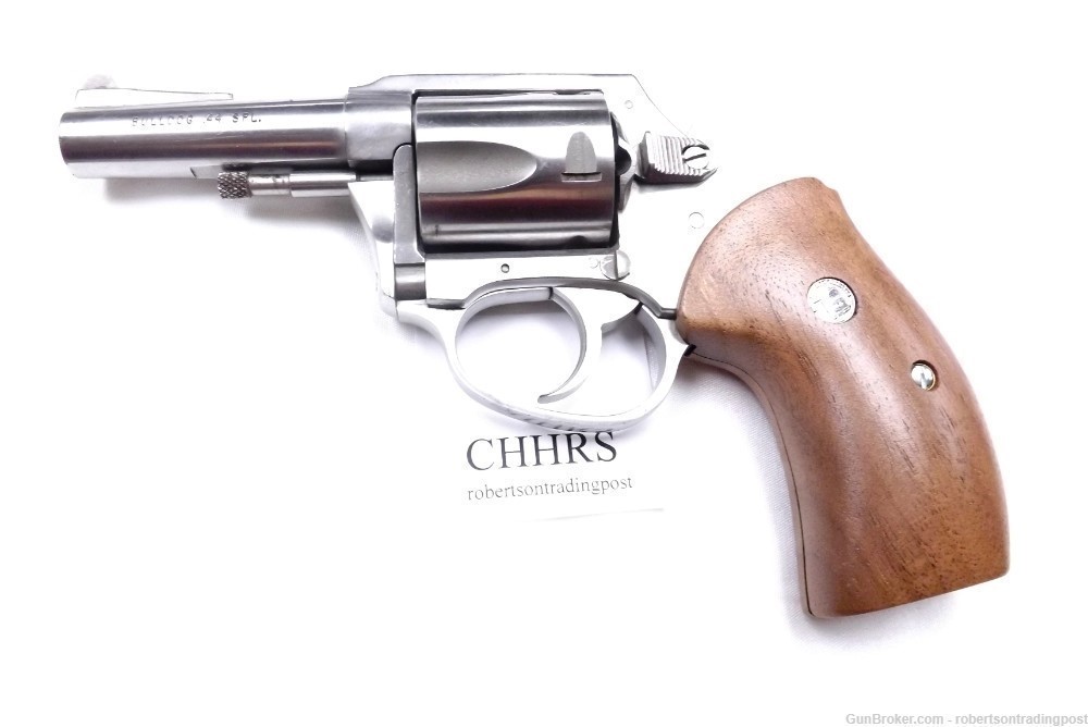Herretts Walnut Combat Grips fit All Charter Arms Revolvers Walnut Shooting-img-14