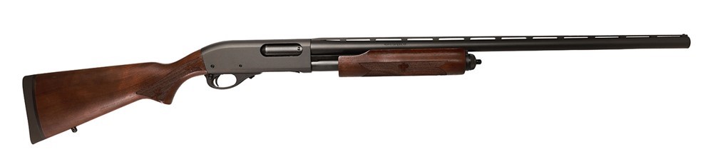 Remington 870 Fieldmaster 12GA Pump 28 3.5 Satin Black Metal Walnut Stock R-img-1
