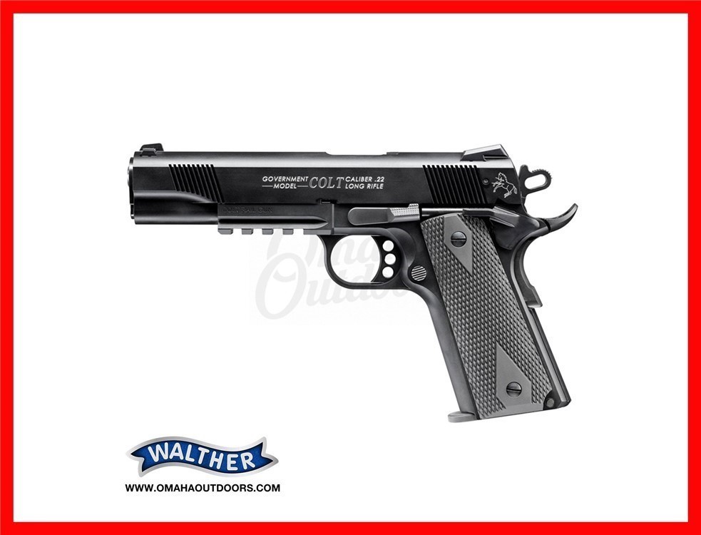 Walther Colt 1911 Rail Gun 22 LR 12 RD 5170308-img-0