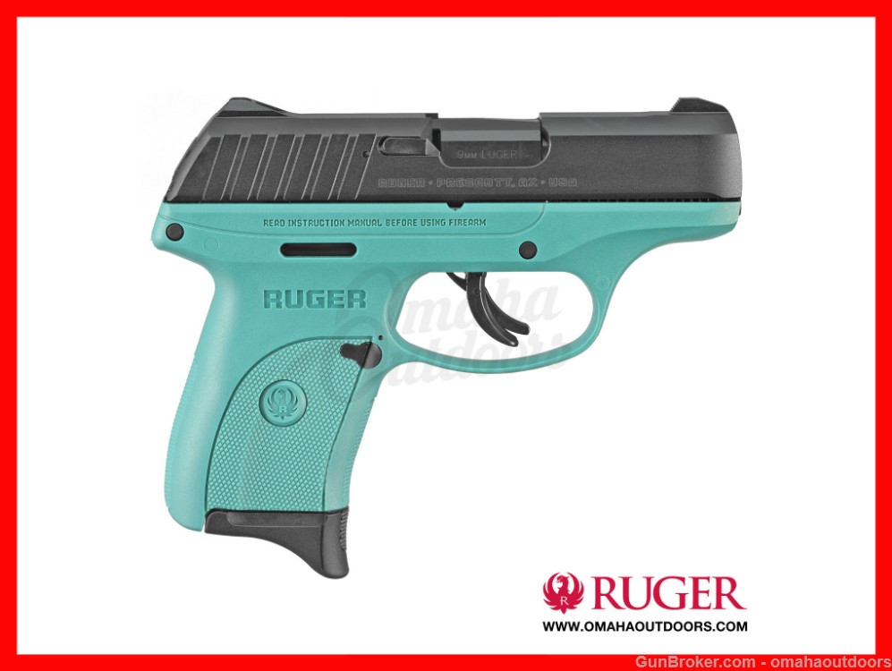 Ruger EC9s Turquoise 3285-img-0