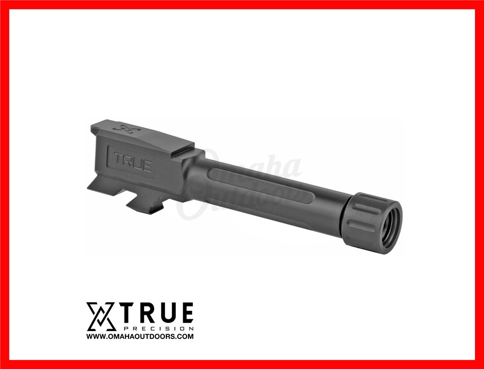 True Precision Threaded Barrel Glock 43 Black Nitride TP-G43B-XTBL-img-0