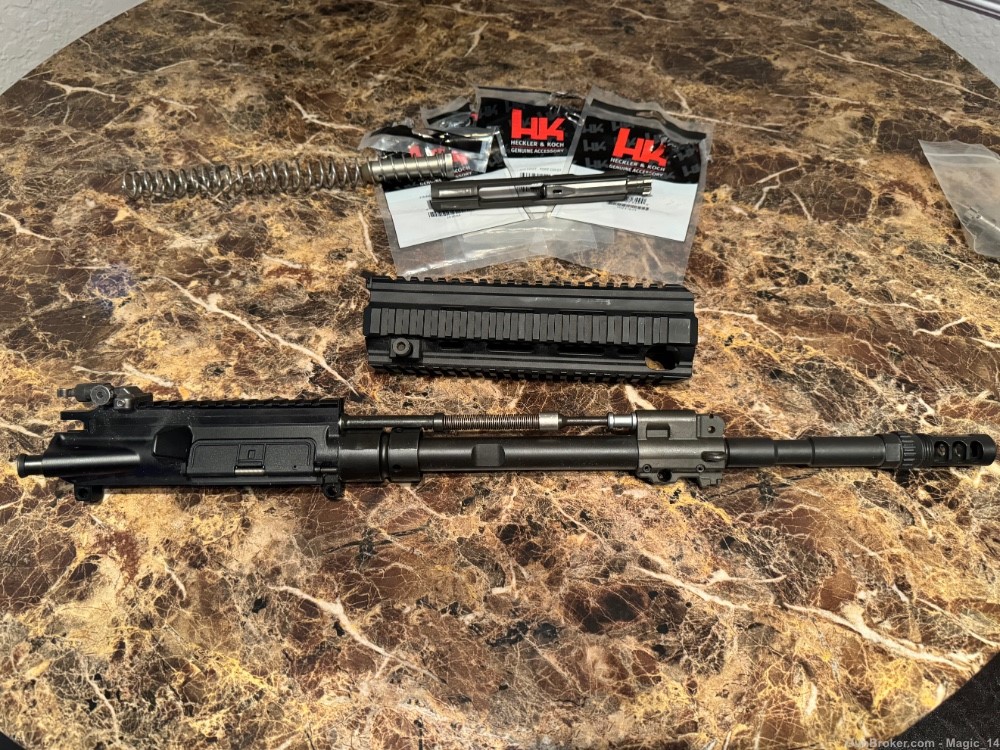Hk416 16in complete upper build HK Brownells with extras-img-2