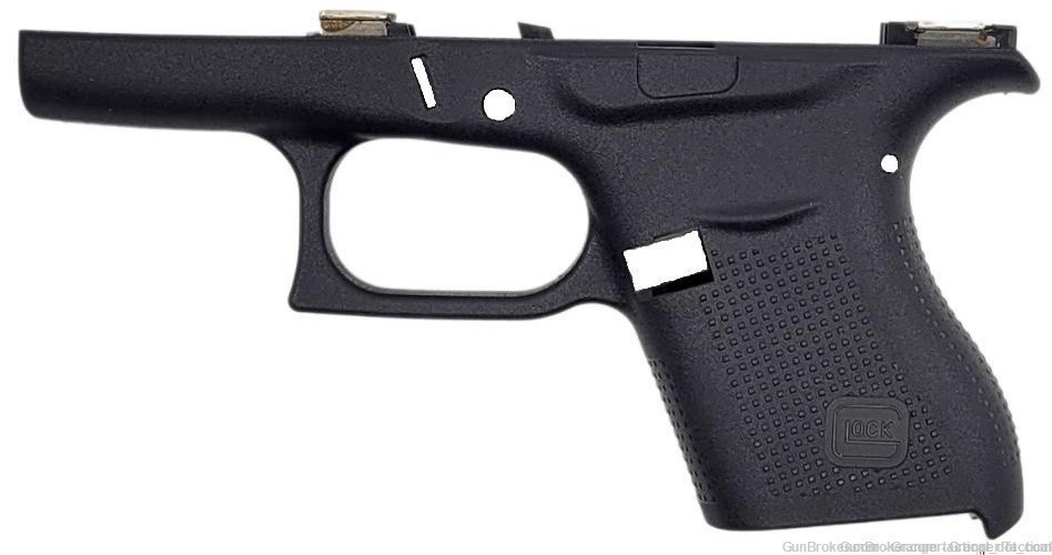 Glock 43 Stripped Frame Lower OEM NEW Frame 43 Glock Lower CASE-img-0