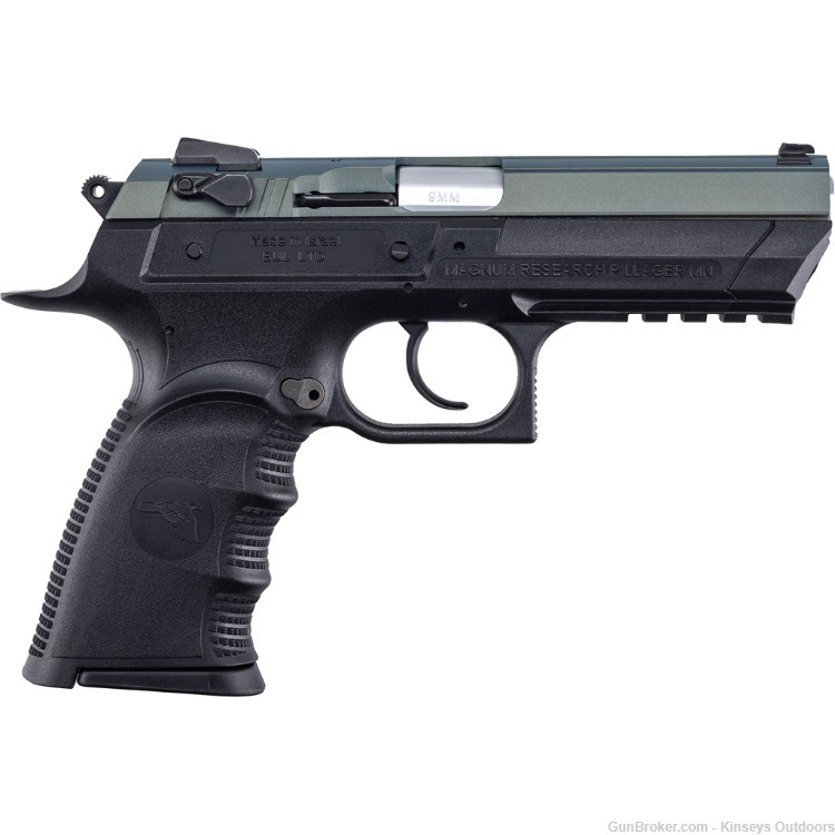 Magnum Research Baby Eagle III  9mm 4.43 in. Northern Lights Cerakote 15 rd-img-0
