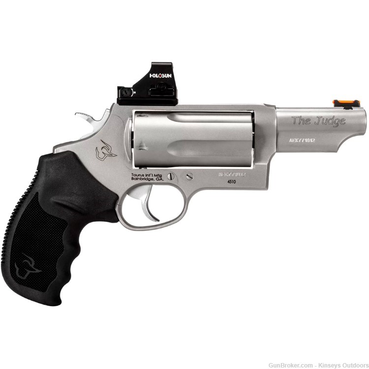 Taurus Judge Magnum TORO  45 Colt/410 ga. 3 in SS/Black Grip 5 shot-img-0