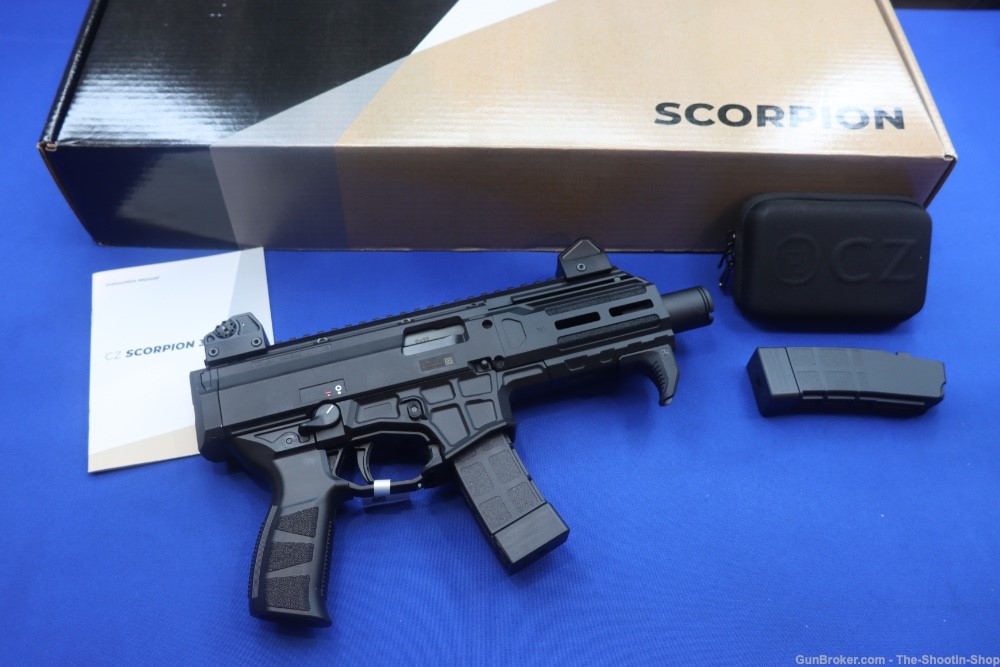 CZ USA SCORPION 3 PLUS MICRO Pistol 9MM 20RD Tactical Semi Auto 4.2" NEW SA-img-0