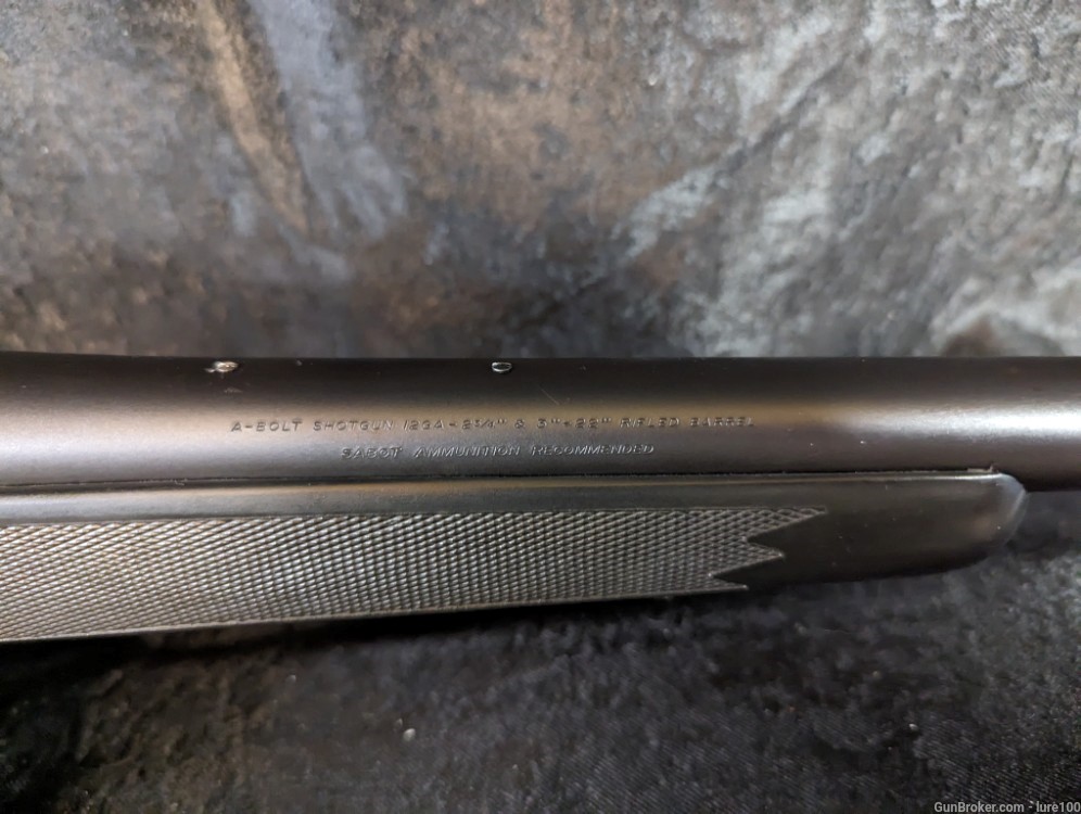 Rare Browning A Bolt 12ga 22" Rifled Slug Barrel Bolt Action synthetic nice-img-22