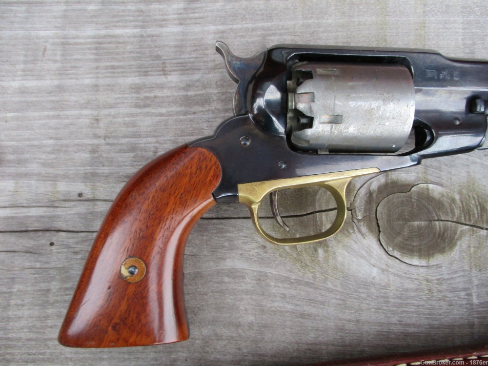 Pietta Remington 1858 Army Model 44 Cal Black Powder Percussion Revolver-img-1