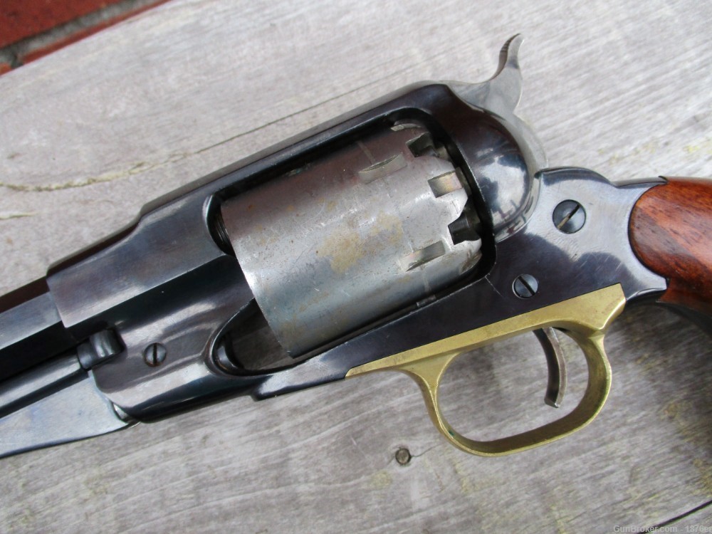 Pietta Remington 1858 Army Model 44 Cal Black Powder Percussion Revolver-img-7