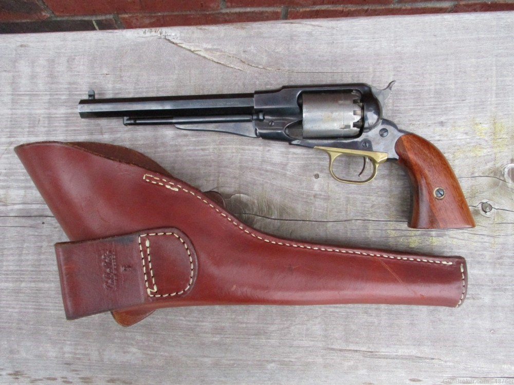 Pietta Remington 1858 Army Model 44 Cal Black Powder Percussion Revolver-img-5