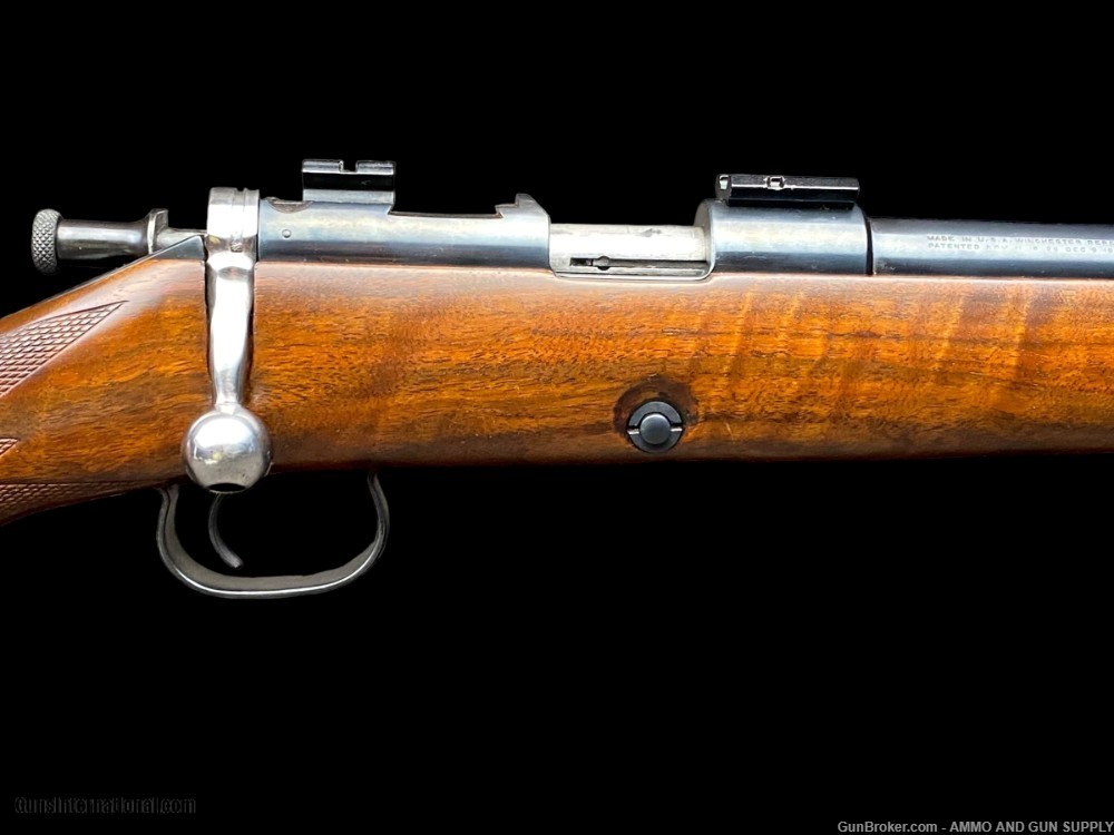 1925 WINCHESTER MODEL 52 SPORTER CUSTOM - BEAUTIFUL GUN 22LR -HEAVY BARREL -img-2