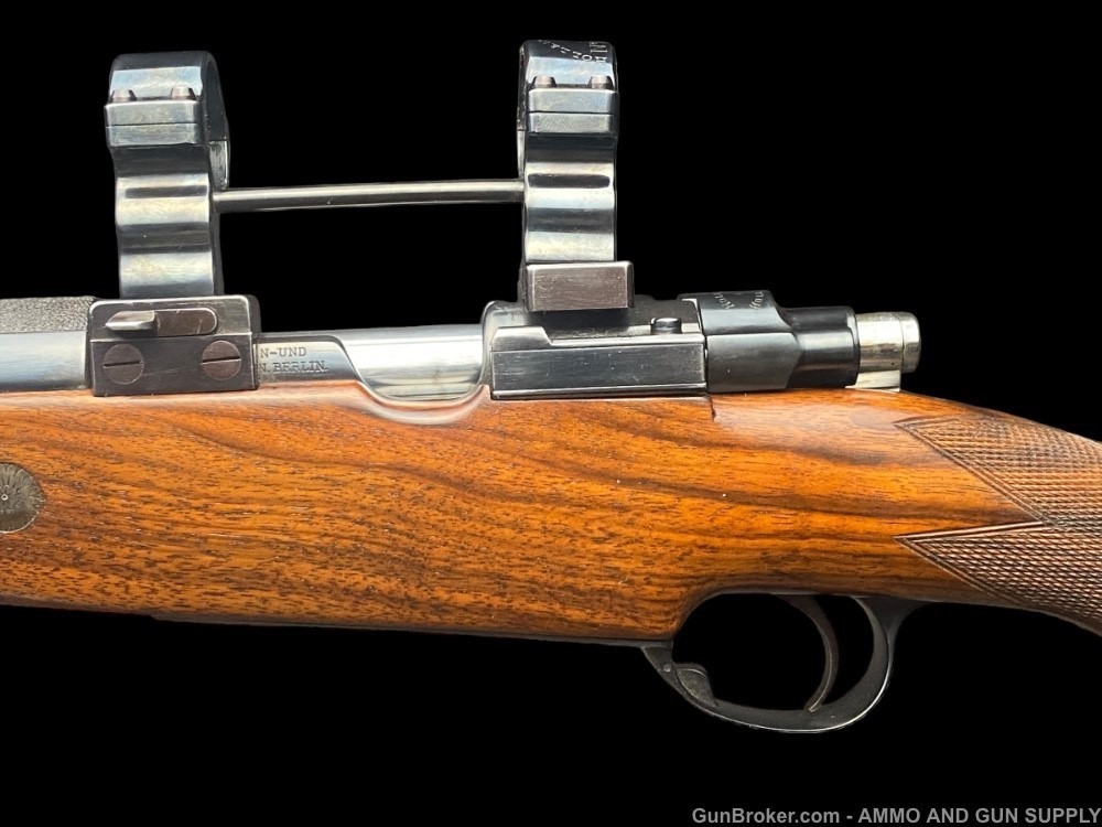 HOLLAND & HOLLAND EXPRESS RIFLE 300 H&H W/ 30MM MOUNTS - THE FINEST SAFARI-img-8