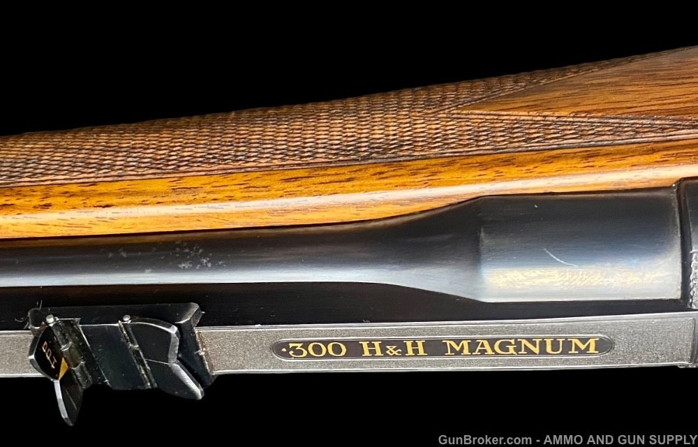 HOLLAND & HOLLAND EXPRESS RIFLE 300 H&H W/ 30MM MOUNTS - THE FINEST SAFARI-img-4