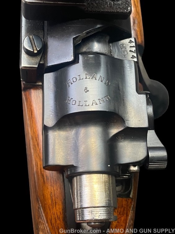 HOLLAND & HOLLAND EXPRESS RIFLE 300 H&H W/ 30MM MOUNTS - THE FINEST SAFARI-img-6
