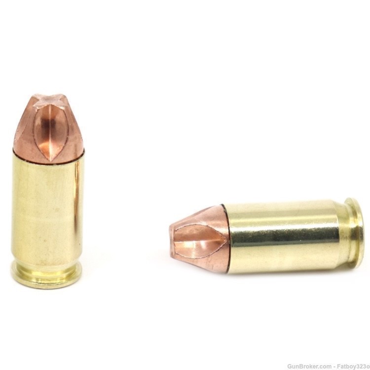 20 Rounds Black Hills HoneyBadger 45 ACP Auto 135 Gr Solid Copper Lead-Free-img-2