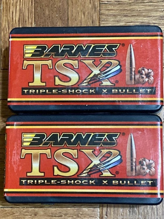 Barnes 458 Cal .458 250 gr TSX FN FB Rifle Bullets 40ct 30629-img-0