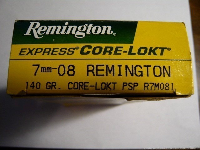 Remington 7mm-08 REM 140gr Core-Lokt PSP-img-0