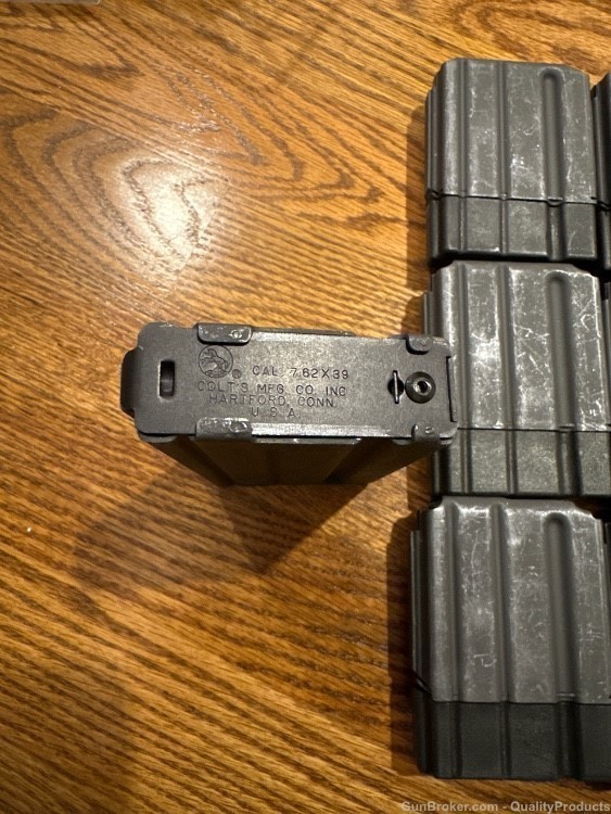 New 5rd Colt factory AR-15 7.62x39 magazines -img-3