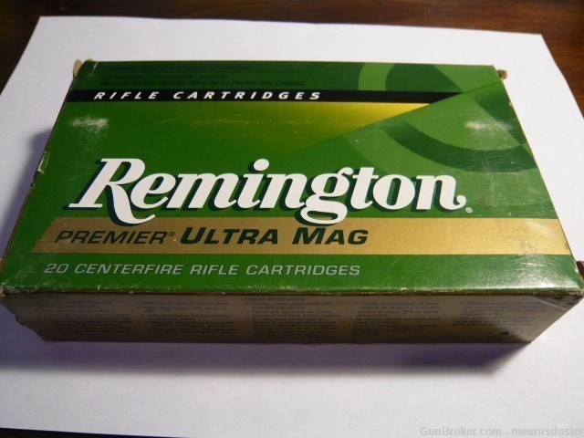 Remington Premier 375 Rem Ultra Mag 270gr Hornady SP-img-2