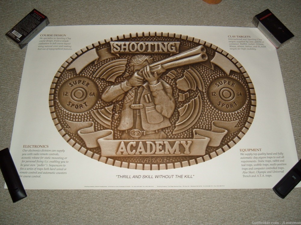 Cool Old Collectible Arizona Shooting Academy Large Print or Poster -img-0