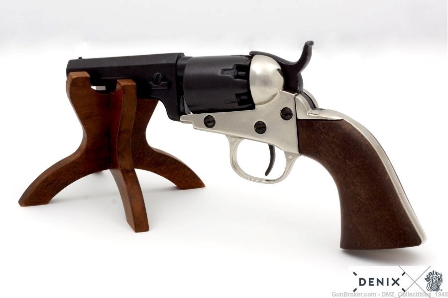 Wells Fargo Colt M1849 Pocket Replica Non Firing Gun -img-3