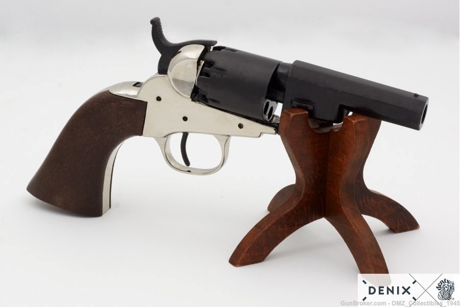 Wells Fargo Colt M1849 Pocket Replica Non Firing Gun -img-2