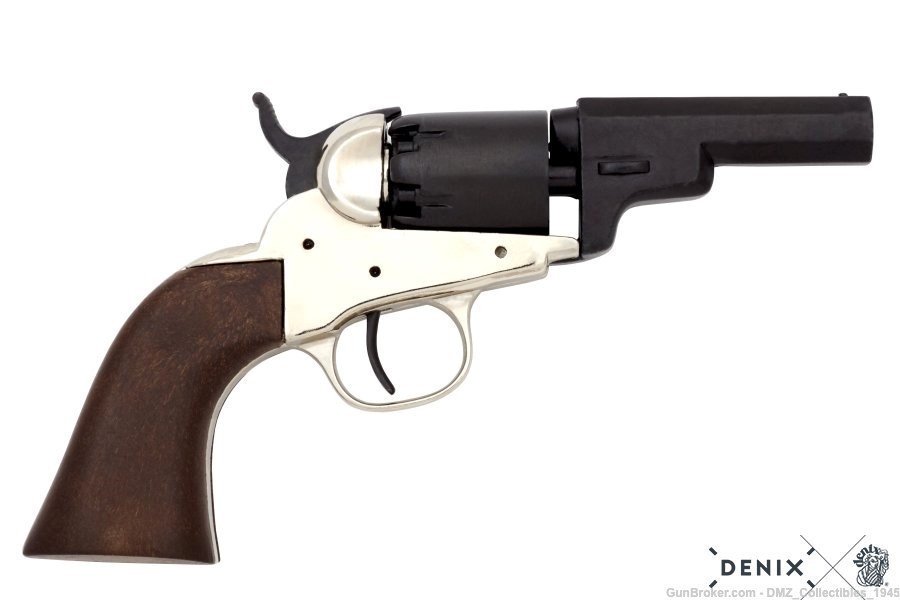 Wells Fargo Colt M1849 Pocket Replica Non Firing Gun -img-0