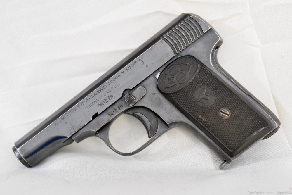 Automatica Espanola .32 ACP BUFALO vest pocket pistol C&R OK-img-1