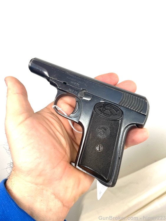 Automatica Espanola .32 ACP BUFALO vest pocket pistol C&R OK-img-27