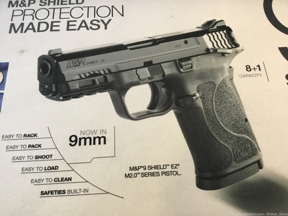 Smith & Wesson M&P Shield dealer counter pad - NEW-img-1