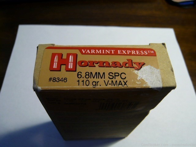 6.8 MM Hornady SPC 110 gr V-Max-img-0