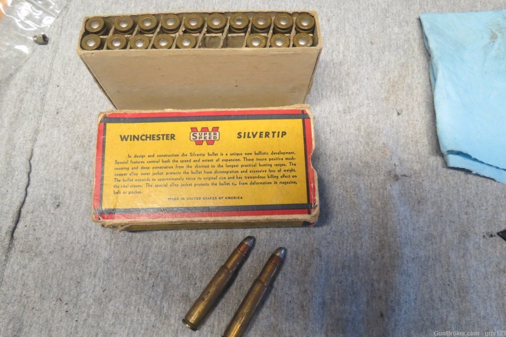 Winchester silvertip ammo for the Remington 32 autoloading/automatic rifles-img-1