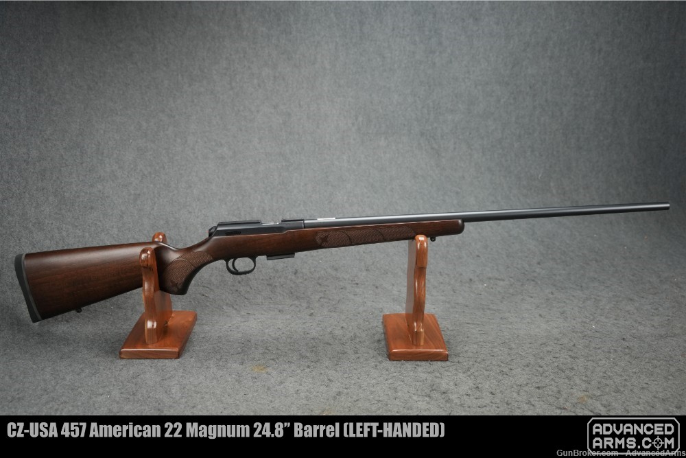CZ-USA 457 American 22 Magnum 24.8” Barrel (LEFT-HANDED)-img-0