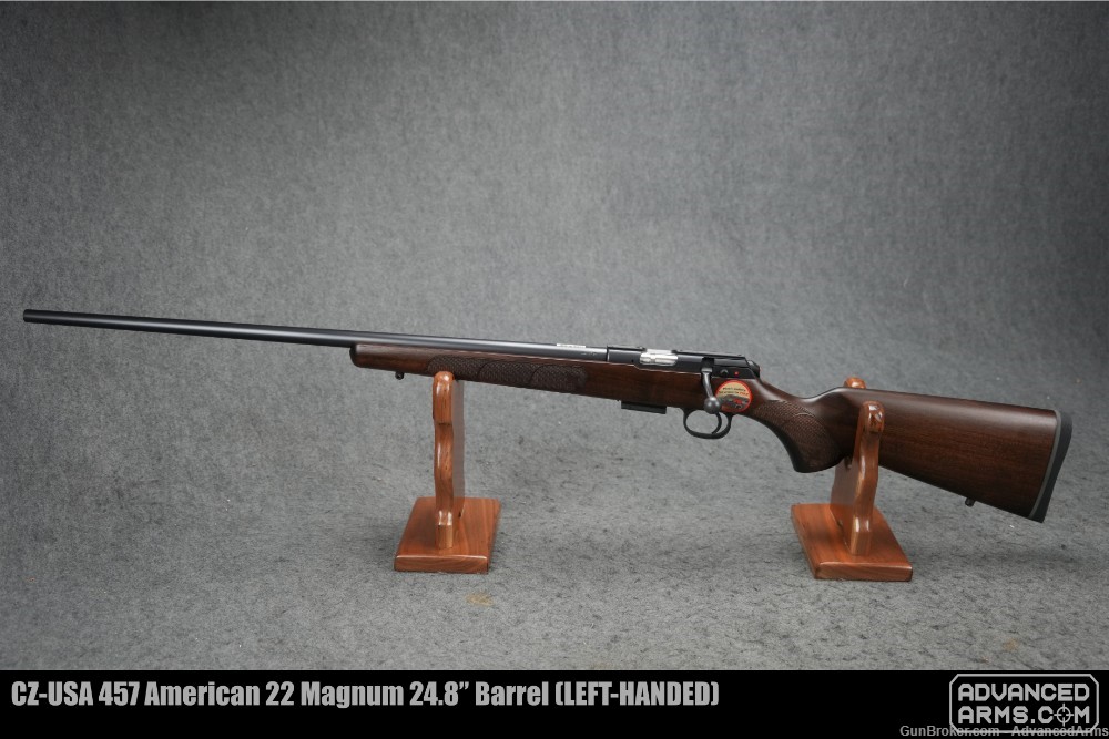 CZ-USA 457 American 22 Magnum 24.8” Barrel (LEFT-HANDED)-img-1