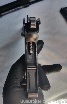Sig P210 sp47/8 Target 9mm w/ 22LR Conversion Unit-img-14
