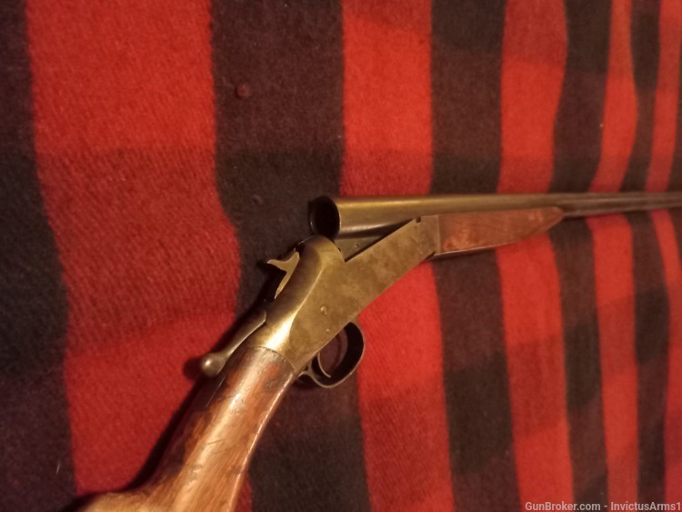 Early 1900s Harrington Richardson Single-shot Breakopen 12 Ga Shotgun-img-4