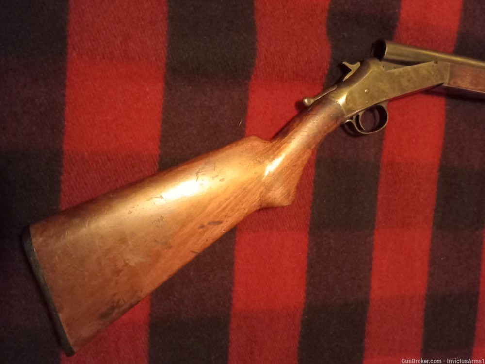 Early 1900s Harrington Richardson Single-shot Breakopen 12 Ga Shotgun-img-7