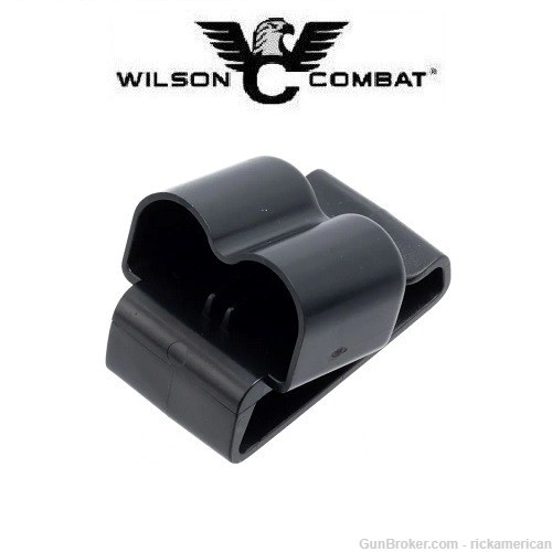 Wilson Combat Shotshell Holder, 2 Rounds, Belt Clip for 12 Gauge SGSSH-2-img-0