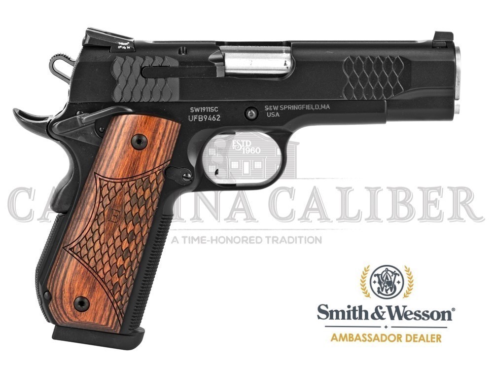 S&W SMITH AND WESSON SW1911SC 45ACP SCANDIUM 108483-img-1