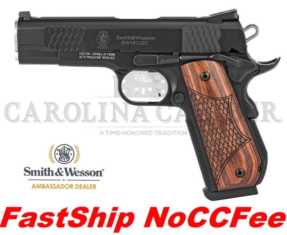 S&W SMITH AND WESSON SW1911SC 45ACP SCANDIUM 108483-img-0