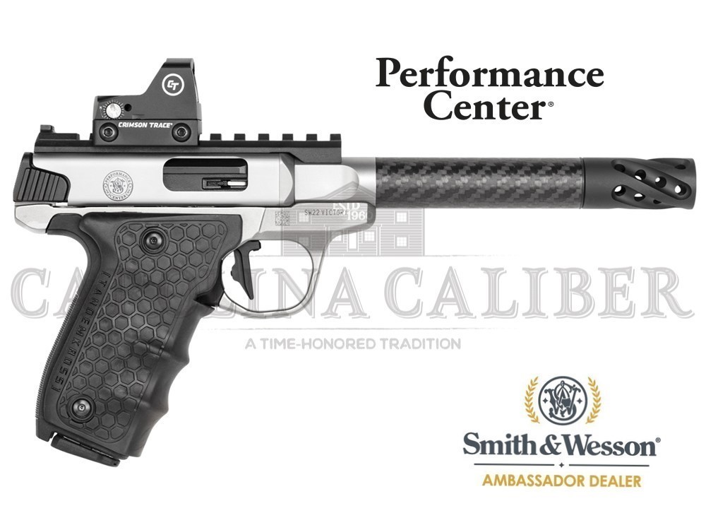 S&W SMITH AND WESSON SW22 VICTORY TARGET PC 22LR CT OPTIC 12081-img-1