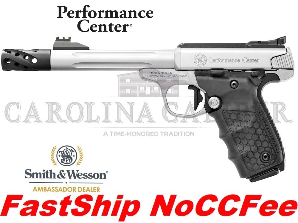 S&W SMITH AND WESSON SW22 VICTORY TARGET PC 22LR FLUTED 12078-img-0