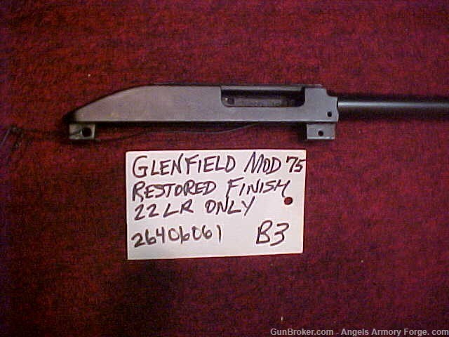 Marlin Glenfield Model 75 22 Caliber Rifle Frame & Barrel-img-0