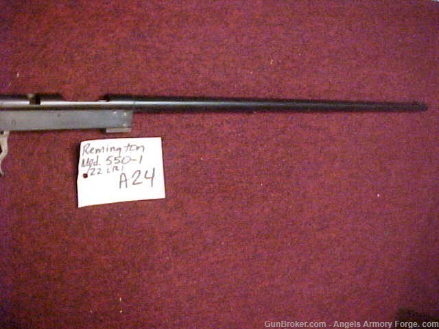 Remington Model 550-1 22 Caliber Bolt Action Rifle Barrel and Frame-img-1