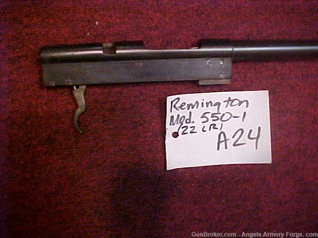 Remington Model 550-1 22 Caliber Bolt Action Rifle Barrel and Frame-img-0