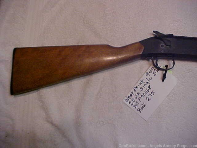 Book # 275 - Westpoint Model 949 20 Gage Single Shot Shotgun-img-2